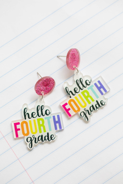 Back to School Teacher Earrings | Teacher Gift