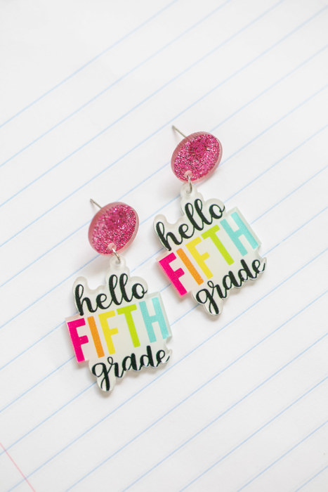 Back to School Teacher Earrings | Teacher Gift