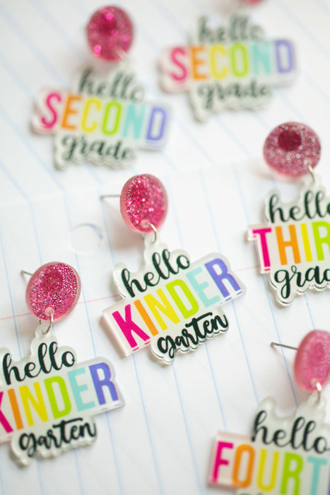 Back to School Teacher Earrings | Teacher Gift