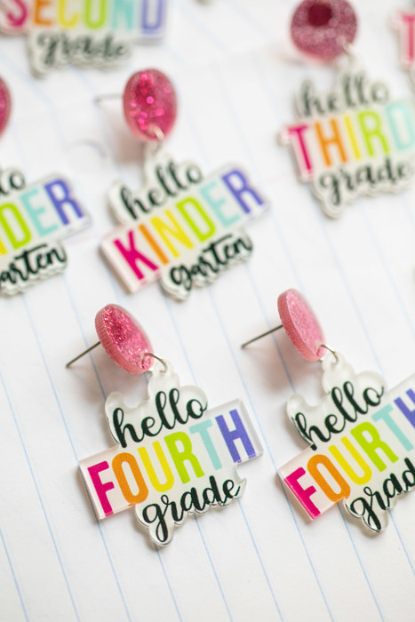 Back to School Teacher Earrings | Teacher Gift