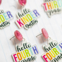  Back to School Teacher Earrings | Teacher Gift