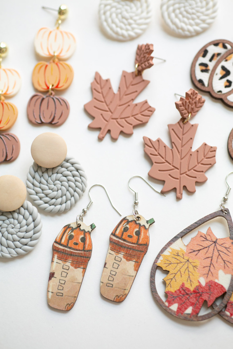 Fall Earrings Collection | Pumpkin Earrings | Fall Jewelry