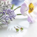  Birthstone Stud Earrings