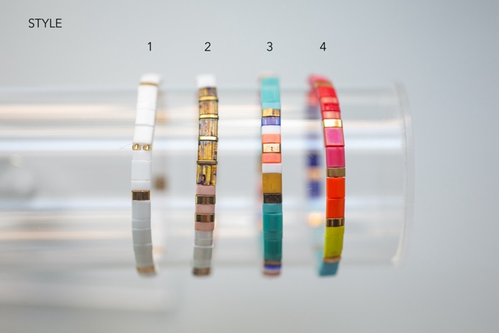 Stretchy Tila Summer Bracelets
