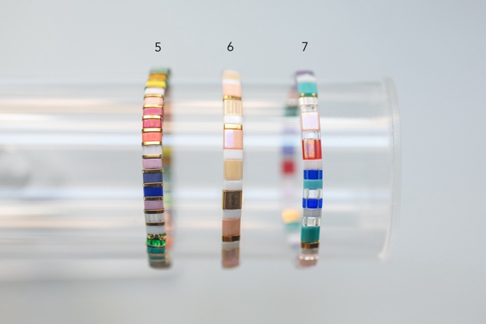 Stretchy Tila Summer Bracelets
