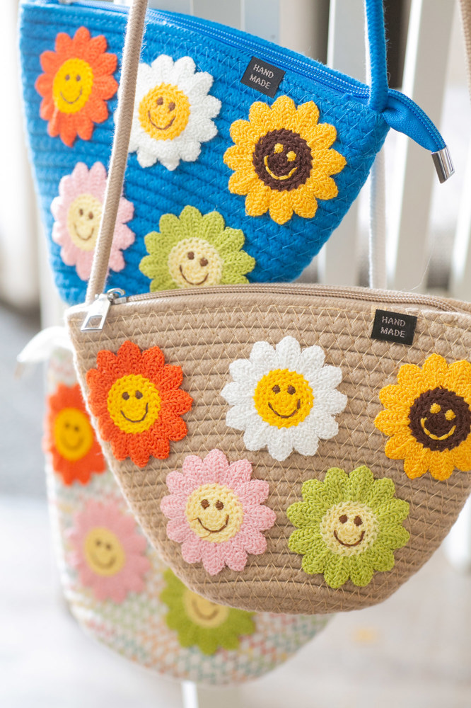 Flower Crossbody Purse