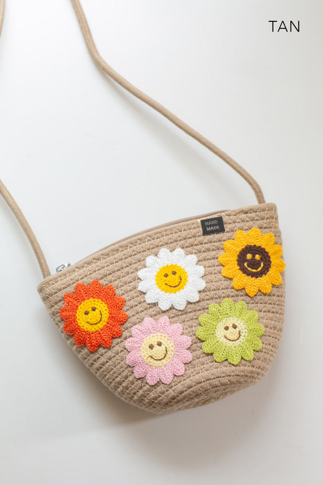 Flower Crossbody Purse