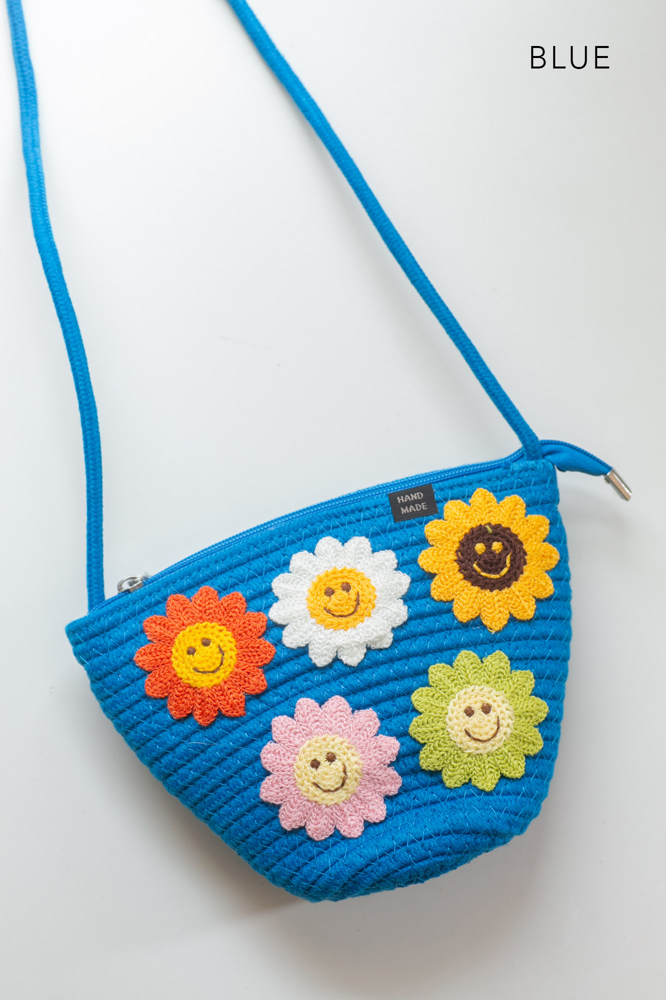 Flower Crossbody Purse