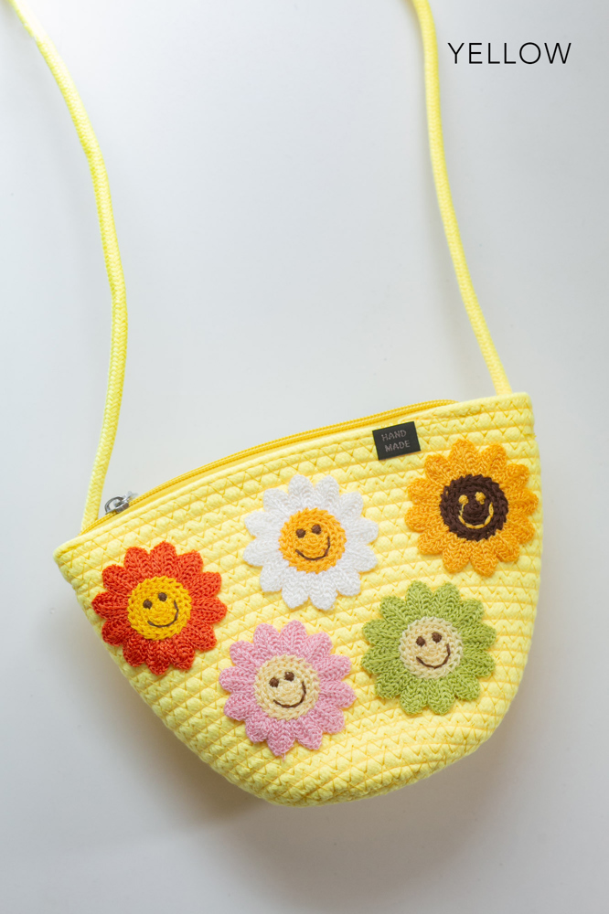 Flower Crossbody Purse