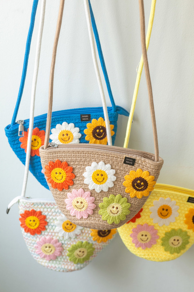 Flower Crossbody Purse