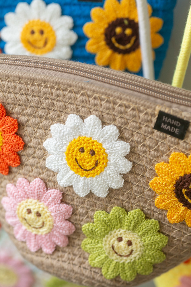 Flower Crossbody Purse