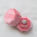 Rose Velvet Ring Box