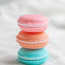 Orange Cute Macaron Storage Cases