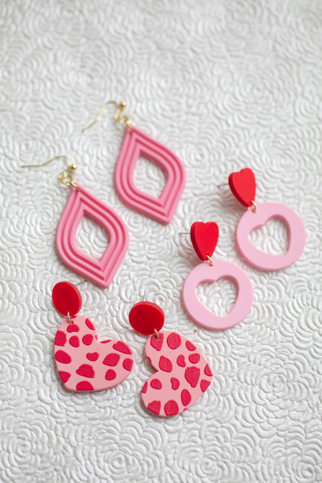 Fun Heart Earrings Collection