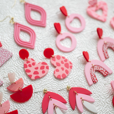 Fun Heart Earrings Collection