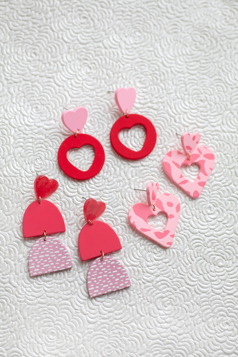 Fun Heart Earrings Collection