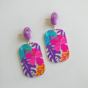 Style 4 Colorful Boho Tropical Summer Earrings