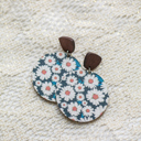 Style 4 Wooden Wildflower Earrings