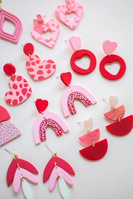 Fun Heart Earrings Collection