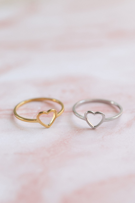 Heart and Love Rings