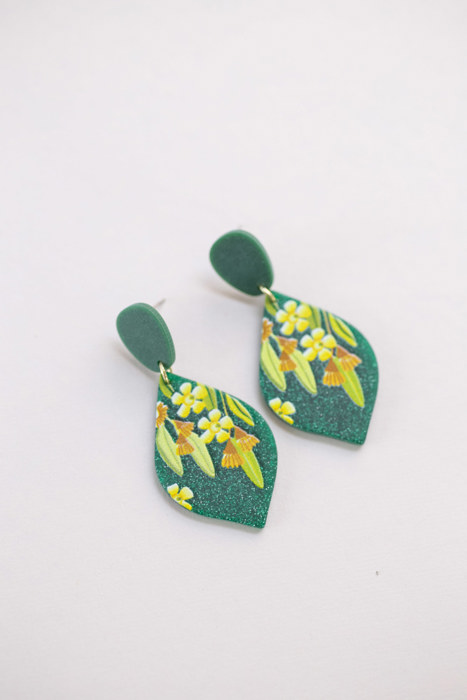 Colorful Boho Tropical Summer Earrings