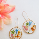 Style 5 Pressed Flower Earrings