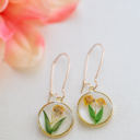 Style 4 Pressed Flower Earrings