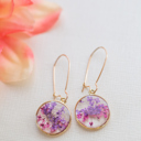 Style 1 Pressed Flower Earrings