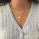  Initial Letter Heart Necklace