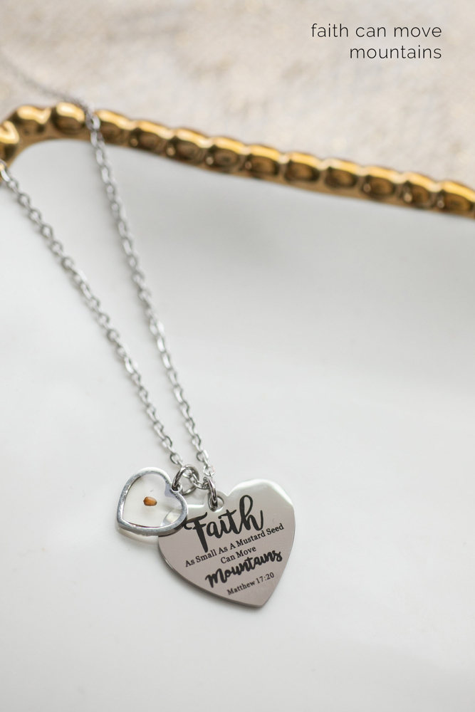 Mustard Seed Faith Necklaces