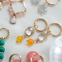  Summer Beaded Hoop Earring Collection