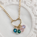 Style 2 Personalized Birthstone Charm Necklace