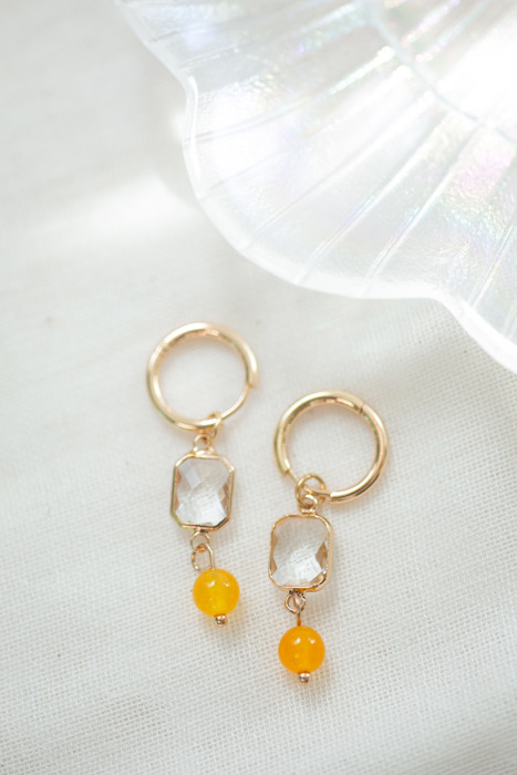 Summer Beaded Hoop Earring Collection