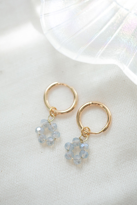 Summer Beaded Hoop Earring Collection