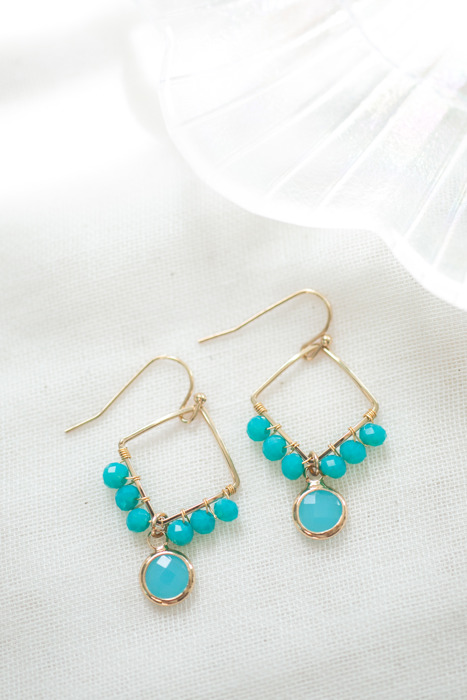 Summer Beaded Hoop Earring Collection