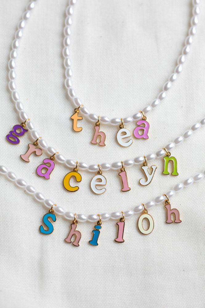 Pearl Personalized Necklace