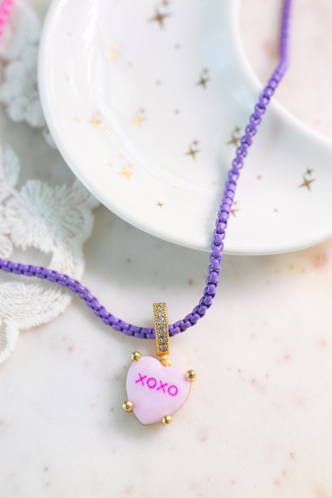 Conversation Heart Necklaces
