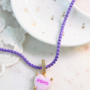  Conversation Heart Necklaces