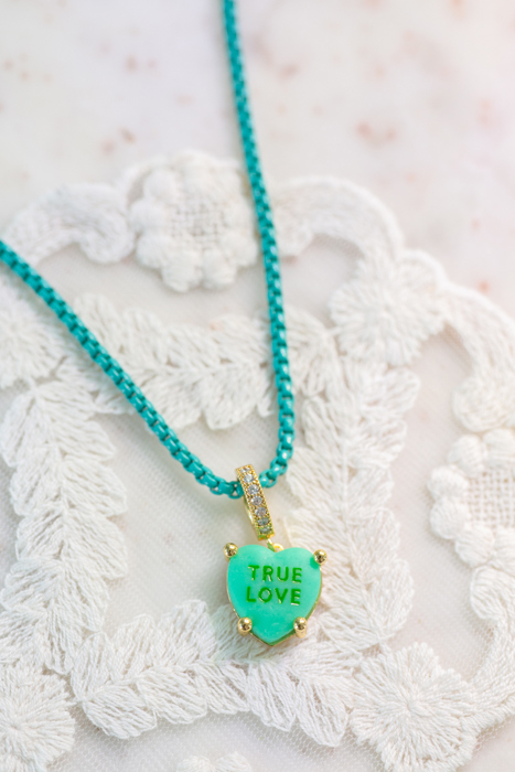 Conversation Heart Necklaces