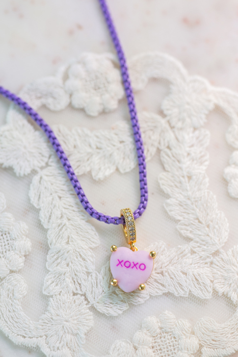 Conversation Heart Necklaces