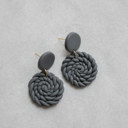 Style 6 Knit Patterned Clay Earrings