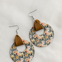 Style 5 Wooden Patterned Earrings