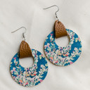 Style 4 Wooden Patterned Earrings