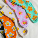  Colorful Smiley Socks