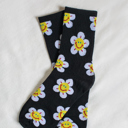 Black Colorful Smiley Socks