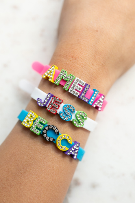 Colorful Personalized Name Bracelet