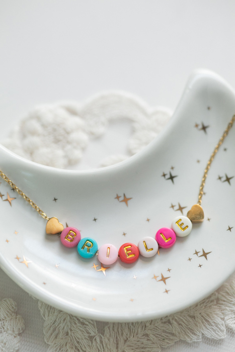 Personalized Beaded Necklace