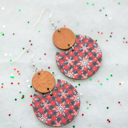 Style 6 Wooden Winter Earrings