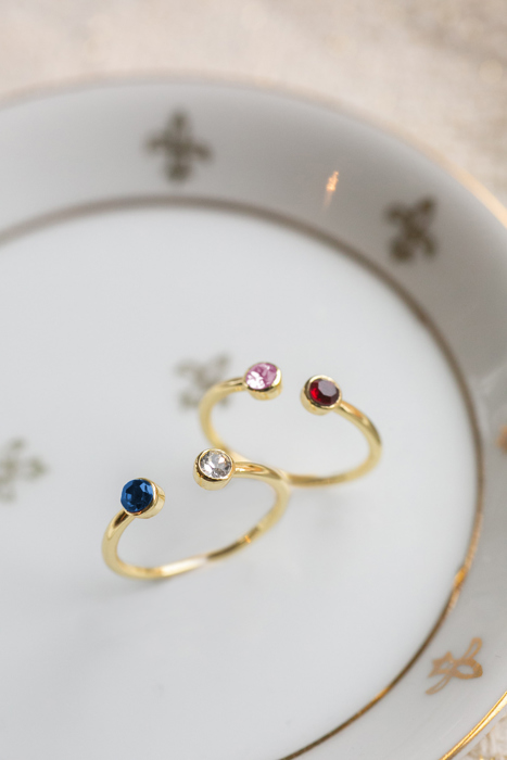 Dual Birthstone Ring