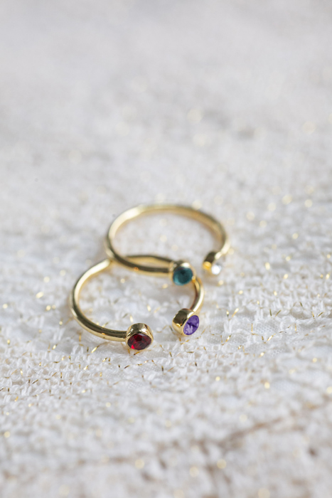 Dual Birthstone Ring